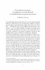 Research paper thumbnail of 2021 | Il socialismo irriverente. Il confronto tra Carlo Rosselli e Camillo Berneri nei primi anni trenta