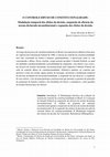 Research paper thumbnail of O CONTROLE DIFUSO DE CONSTITUCIONALIDADE: Modulação temporal dos efeitos da decisão, suspensão de eficácia da norma declarada inconstitucional e expansão dos efeitos da decisão