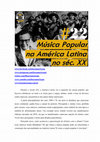 Research paper thumbnail of #22 - Música popular na América Latina no século XX