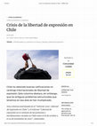 Research paper thumbnail of Crisis de la Libertad de Expresión en Chile - CIPER Académico 2021