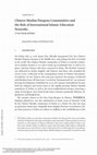 Research paper thumbnail of "Chinese Muslim Diaspora Communities and the Role of International Islamic Education Networks: A Case Study of Dubai"