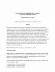 Research paper thumbnail of Political Parties and Campaign Resource Allocation: Gender Gaps in Brazilian Elections