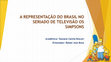 Research paper thumbnail of A representação do Brasil no seriado de televisão Os Simpsons