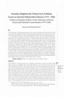 Research paper thumbnail of Amerikan Belgelerinde Türkiye’nin İç Politikası: Ecevit ve Demirel Hükümetleri Dönemi (1974 - 1980)