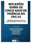 Research paper thumbnail of Intervenção de terceiros, partes e outras figuras com o advento do CPC/15