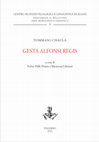 Research paper thumbnail of Tommaso Chaula, Gesta Alfonsi regis, ed. F. Delle Donne, M. Libonati