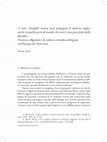 Research paper thumbnail of «I miei 'Dialoghi' hanno assai propagato le dottrine inglesi anche in quella parte di mondo che non si cura gran fatto della filosofia». Francesco Algarotti e la cultura scientifica bolognese nell'Europa del Settecento, «Schede Umanistiche», n.s. XXXIV, 2020, 1, pp. 235-274.