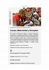 Research paper thumbnail of Cuerpo, materialidad y biocapital