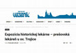 Research paper thumbnail of Expozícia historickej lekárne - prešovská lekáreň U sv Trojice