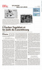 Research paper thumbnail of L'Escher Tageblatt et les Juifs du Luxembourg