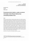 Research paper thumbnail of Prezentacija kulturne baštine u svjetlu suvremenih tehnologija: primjer Muzeja triljskog kraja i arheološkog lokaliteta Tilurij