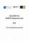 Research paper thumbnail of Quaderni dell'Antiquarium III. Torre del Monumento.