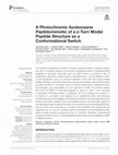 Research paper thumbnail of A Photochromic Azobenzene Peptidomimetic of a β-Turn Model Peptide Structure as a Conformational Switch