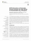 Research paper thumbnail of DOTA-Derivatives of Octreotide Dicarba-Analogs with High Affinity for Somatostatin sst2,5 Receptors