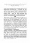 Research paper thumbnail of SELÇUKLU YÖNETİM MEKANİZMALARININ DİĞER TÜRK-İSLAM DEVLETLERİNİN YÖNETİM MEKANİZMALARI İLE KARŞILAŞTIRILMASI