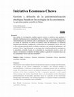 Research paper thumbnail of Helena Blankenstein - Iniciativa Ecomuseo Chewa