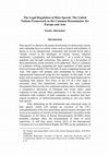 Research paper thumbnail of The Legal Regulation of Hate Speech: The United Nations Framework as the Common Denominator for Europe and Asia