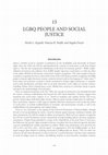 Research paper thumbnail of LGBQ People and Social Justice