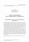 Research paper thumbnail of Aspetti semioforici della Biblioteca Sartoriana