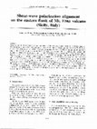 Research paper thumbnail of Shear-wave polarization alignment on the eastern flank of Mt. Etna volcano (Sicily, Italy)