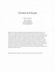 Research paper thumbnail of Context and Scope