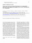 Research paper thumbnail of Sixteen type I loci from six human chromosomes were comparatively fluorescence in-situ mapped to river buffalo (Bubalus bubalis) and sheep (Ovis aries) chromosomes