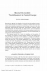 Research paper thumbnail of Beyond the models: Neolithisation in Central Europe