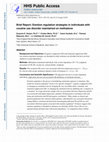 Research paper thumbnail of Emotion regulation strategies in individuals with cocaine use disorder maintained on methadone