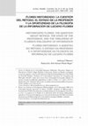 Research paper thumbnail of Floridi historizado: La cuestión del método, el estado de la profesión y la oportunidad de la filosofía de la información de Luciano Floridi