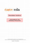 Research paper thumbnail of Understanding the Vedas- Methodology of Interpretation - Exotic India