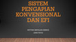 Research paper thumbnail of Sistem Pengapian