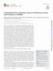 Research paper thumbnail of A Bead-Based Flow Cytometric Assay for Monitoring Yersinia pestis Exposure in Wildlife