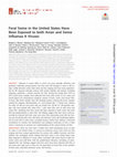 Research paper thumbnail of US feral swine were exposed to both avian and swine influenza A viruses