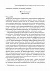 Research paper thumbnail of BOGINIE DESZCZU (RECENZJA)