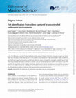 Research paper thumbnail of Fish identification from videos captured in uncontrolled underwater environments