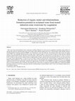 Research paper thumbnail of Reduction of organic matter and trihalomethane formation potential in reclaimed water from treated industrial estate wastewater by coagulation