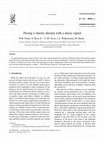 Research paper thumbnail of Pacing a chaotic plasma with a music signal