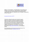 Research paper thumbnail of Diagnosis of endemic diseases in village cattle herds in southeast Uganda: a low technology decision support system