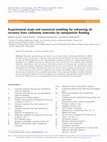 Research paper thumbnail of Experimental study and numerical modeling for enhancing oil recovery from carbonate reservoirs by nanoparticle flooding