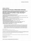 Research paper thumbnail of Rewinding the process of mammalian extinction