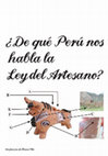 Research paper thumbnail of ¿De qué Perú nos habla la Ley del Artesano?