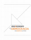 Research paper thumbnail of Crisis y Desencanto con la Democracia en América Latina, Capítulo Ecuador