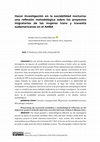 Research paper thumbnail of Hacer investigación en la sociabilidad nocturna: una reflexión metodológica sobre los proyectos migratorios de las mujeres trans y travestis sudamericanas en el AMBA