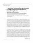 Research paper thumbnail of A Taphonomic Interpretation of the Postmortem Fate of the Victims Following the Massacre at Sandby Borg, Sweden