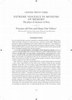 Research paper thumbnail of EXTREME VIOLENCE IN MUSEUMS OF MEMORY The place of memory in Peru