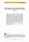 Research paper thumbnail of Política, religião, revolução e soberania em Reflexões sobre a revolução em França do conservador E. Burke