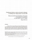 Research paper thumbnail of Fundamentos históricos e teóricos da noção de soberania: a contribuição dos “Papas juristas” do século XIII