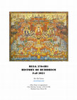 Research paper thumbnail of History of Buddhism Syllabus