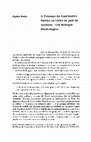 Research paper thumbnail of A Presença do Cancioneiro lbérico na Lírica de José de Anchieta: Um Enfoque Musicológico