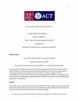 Research paper thumbnail of Sport Management proposal at the American College of Thessaloniki